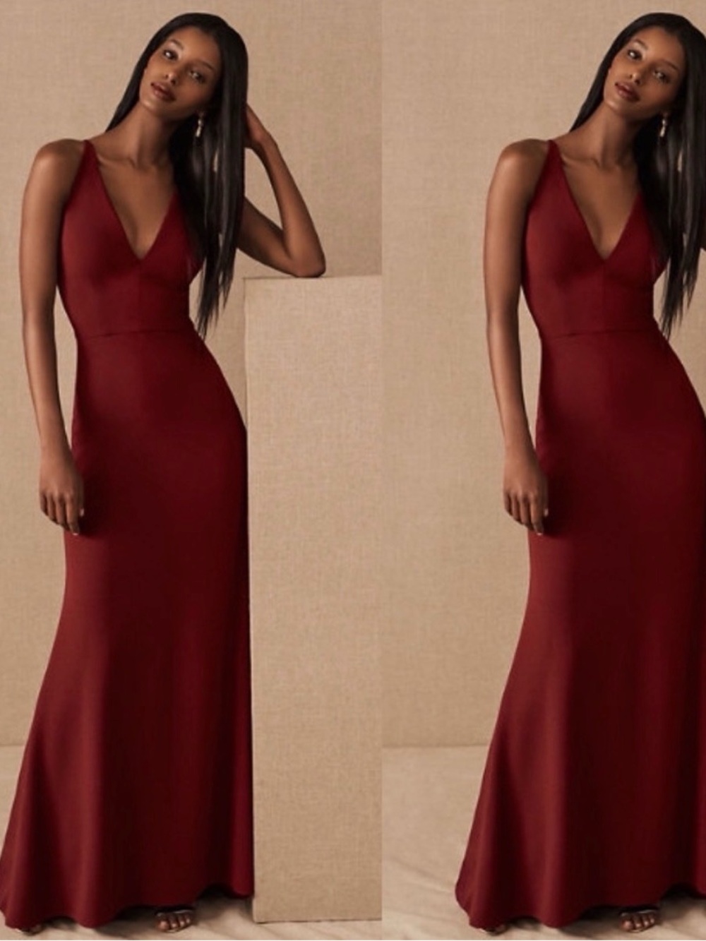BHLDN • Jones Dress in Bordeaux Size 12